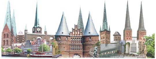 Lübeck 7 Türme